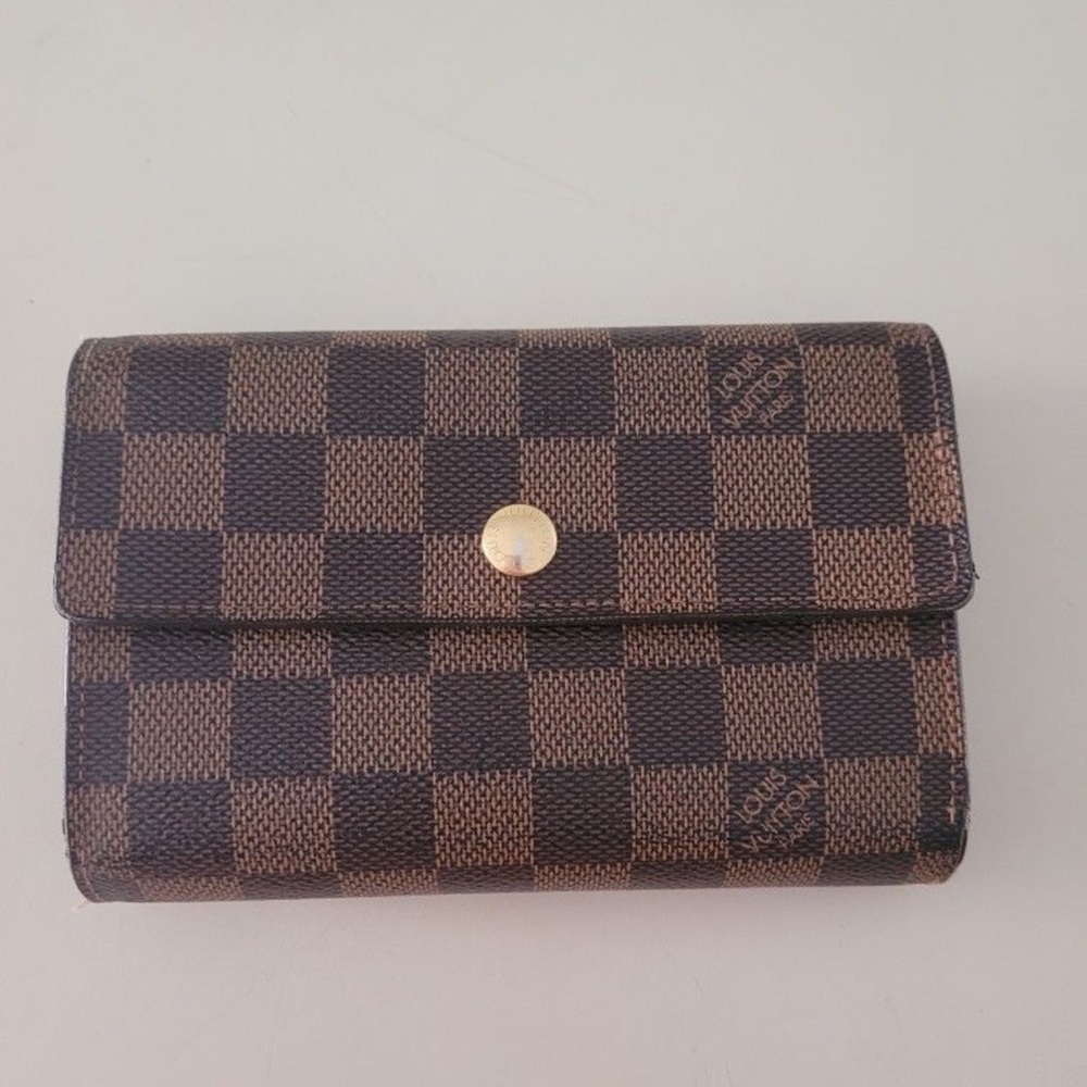 Louis Vuitton Damier Ebene Alexandra Wallet